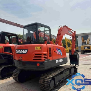 รถขุดตีนตะขาบ Doosan DH55 มือสอง ปี 2021 รุ่น 5.5 ตัน เครื่องยนต์ Isuzu เครื่องจักรก่อสร้างพร้อมส่วนประกอบหลัก - Product Image 3