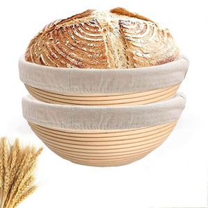 Juego de Cestas, Paño para Tazón, Gancho para Pan, Utensilio para Mezclar, Batidor de Masa, Batidor Danés, Cortador de Pastel - Product Image 1