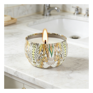 <b>Candle</b> Vessel White Container Premium Packaging For Custom Logo Soy Blend Retail Presentation Collection Series - Product Image 3