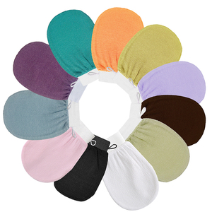 Leverancier 150D Viscose Turkse Exfoliërende Mitt Body Scrub Private Label Marokkaanse Hammam Handschoenen - Product Image 4