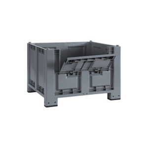 Cargopallet grigio per uso alimentare 700 più con cestini porta - Product Image 1