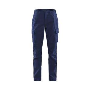 BLAKLADER - 714418328985C40 Pantalon Industry pour femme stretch Bleu marine/Bleu bleuet-PANTALON DE TRAVAIL EAN 7330509843307 - Product Image 1