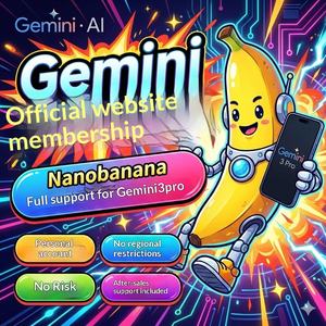 Abonnement Membre Gemini3pro Stable mais Non Intelligent - Gemini 3 Pro/2.5/3.0 Nano - Product Image 1