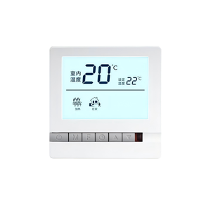 <span class=keywords><strong>Termostato</strong></span> <span class=keywords><strong>Wireless</strong></span> Moderno per Controllo Centralizzato HVAC in Hotel, per Sistemi di Riscaldamento a Pavimento - Product Image 1