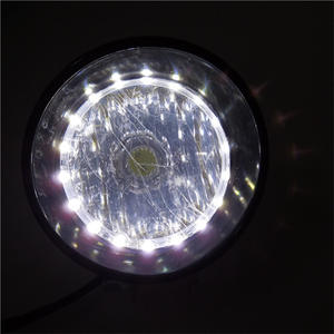 Faro Delantero para Motocicleta, Foco LED para Moto, Faro Retro con Luz Alta y Baja, Apto para Harley - Product Image 3