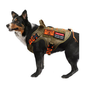 Harnais pour bouledogue français réglable sans étranglement, harnais pour chien personnalisé sans traction avec nom personnalisé - Product Image 5