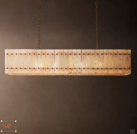 Lámpara de Araña Lineal de Alabastro San Marco Personalizable, 54 Pulgadas, Estilo Clásico Americano, Pieza Colgante de Mármol de Alabastro para Comedor y Sala de Estar
