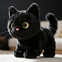 Jouets en peluche OEM super doux, animaux en peluche personnalisés en boîte mystère, rembourrés de coton PP