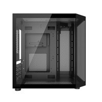 AntarcChill Custom Micro ATX Glass Gaming Pc Case Computer Gamer Cases Towers Mid Tower USB3.0 Cabinet Gaming Computer Case