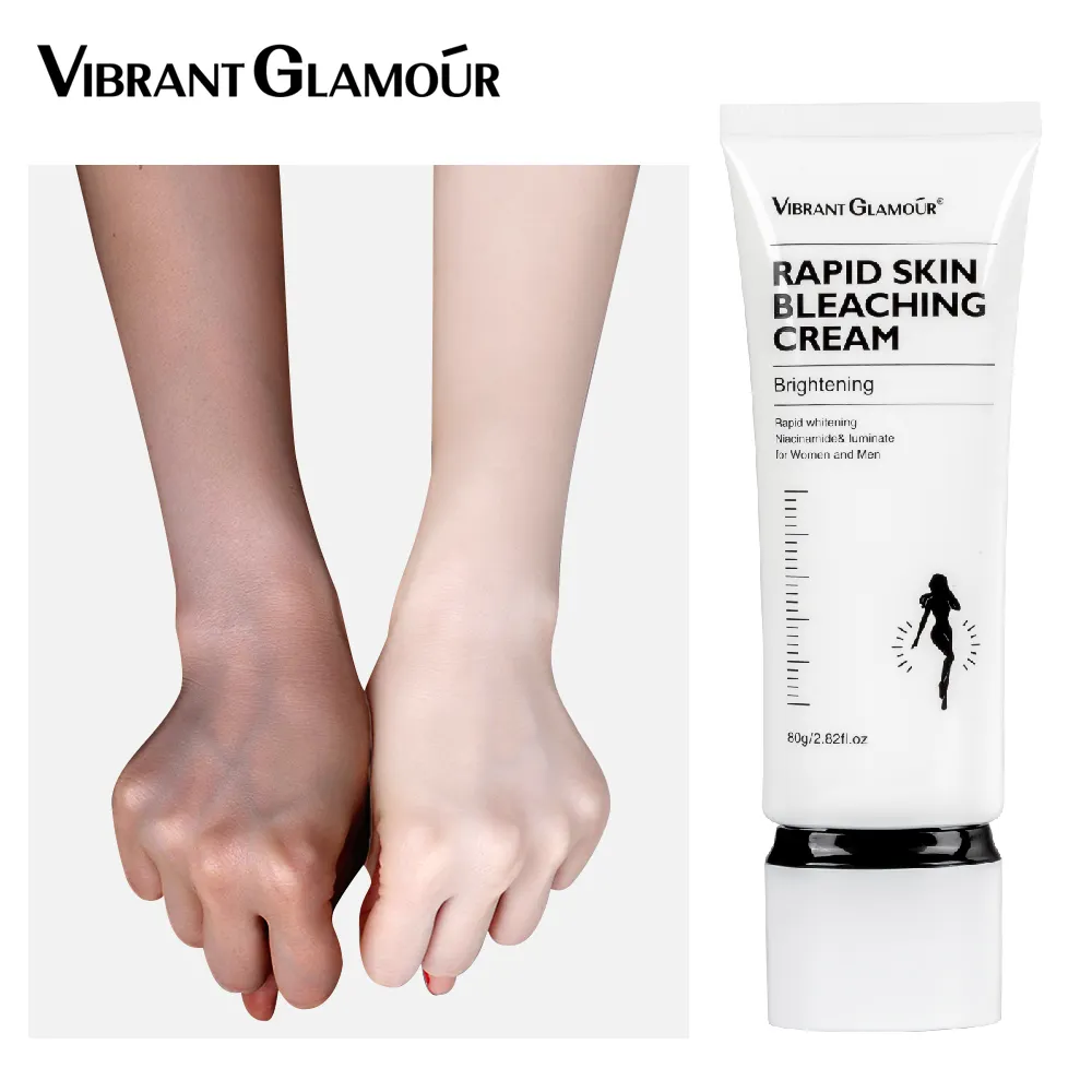 VIBRANT GLAMOUR Brighten Moisturizing Body Whitening Cream rapid skin bleaching cream