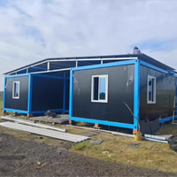 Petit Conteneur Extensible Préfabriqué à Prix Compétitif Maison Pliable Terrasse pour Immeuble de Bureaux École Appartement Hôtel Maison
