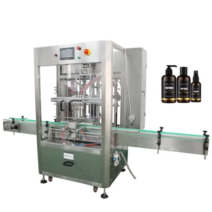 Liquid soap shampoo bottle filling machine/equipment/production line