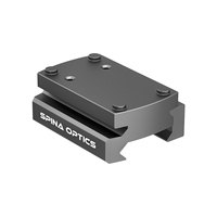 Plaque adaptatrice de montage point rouge Spina Optics BP0111, nouveau design, durable, 20 mm, antichoc, légère, compatible avec les accessoires de lunettes de visée