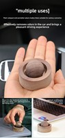 Diffuseur d'huiles essentielles pour voiture et maison - Fabriqué en bois, mini diffuseur de parfum naturel mignon, adapté à la chambre à coucher, au salon, à la salle de bain