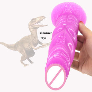 FAAK 20cm realistische Eichel Partikel Drachen dildo mit starken Muskel Tier Dildo Spirale Kunststoff <span class=keywords><strong>Penis</strong></span> für Frauen - Product Image 6