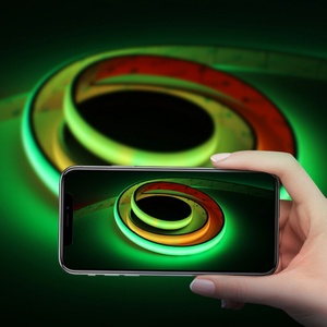 IP65 Waterproof 15mm 26W 24V 1428LED/m Silicone Neon Strip Light <b>RGB</b>+CCT Neon LED Strip Light with APP-<b>control</b> Remote-<b>control</b> - Product Image 5