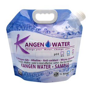 Kangen Water 5L Stand Up <b>Pouch</b> BPA Free Food Grade Spout Top <b>Laminated</b> Bag - Product Image 4