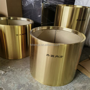 <span class=keywords><strong>กระถาง</strong></span><span class=keywords><strong>ต้นไม้</strong></span>กลางแจ้งขนาดใหญ่แบบนอร์ดิกของตกแต่งบ้านกระถางต้นไม้สแตนเลสหรูหราโลหะสีทองกระถางต้นไม้ดีไซน์ทรงเรขาคณิตทันสมัย - Product Image 5