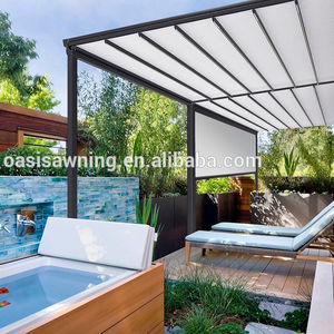 Kits <span class=keywords><strong>de</strong></span> Arbour <span class=keywords><strong>de</strong></span> Metal motorizado, techo <span class=keywords><strong>de</strong></span> <span class=keywords><strong>lamas</strong></span>, pérgola biolimática <span class=keywords><strong>de</strong></span> <span class=keywords><strong>aluminio</strong></span> <span class=keywords><strong>para</strong></span> exteriores, en Kit <span class=keywords><strong>de</strong></span> <span class=keywords><strong>aluminio</strong></span> - Product Image 2