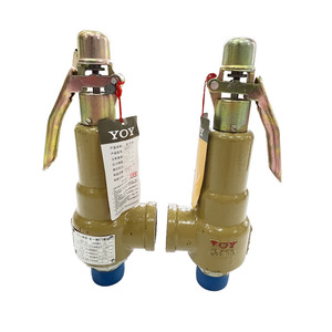 Yoy Eiichi Safety Valve A28H-16 Cast <b>Iron</b> Steel Full Lift Hand Lever Spring Flange Connection Steam Pressure Relief Right Angle - Product Image 1