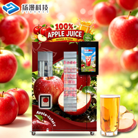 Distributeur automatique de jus de pomme frais en libre-service, OEM ODM, plusieurs modes de paiement, distributeur automatique de jus de pomme intelligent commercial