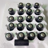 Baterai Lisocl2 Suhu Tinggi ER14335 Ukuran 2/3AA 900mAh 3.6v Baterai Lithium untuk Meteran Air Gas