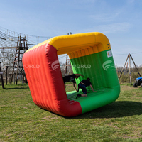 Pvc Gonflable Flip It Cube Gonflable Flip Compétition Jeux Gonflables En Plein Air pour Team Building