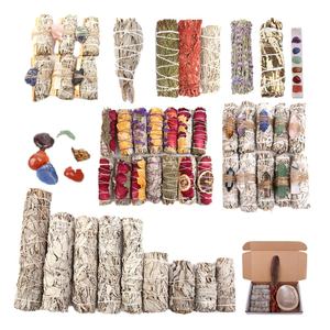 Bolsitas <span class=keywords><strong>de</strong></span> aromaterapia a granel, incienso DIY, decoración <span class=keywords><strong>de</strong></span> boda, paquetes <span class=keywords><strong>de</strong></span> salvia blanca <span class=keywords><strong>de</strong></span> California - Product Image 2