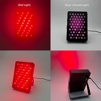 Panel de Terapia de Luz Roja con Soporte para Cuerpo Completo, Dispositivo de Terapia de Luz Roja de 830nm y 850nm con Pulsaciones para Uso Doméstico, Alivio del Dolor y Cuidado de la Piel