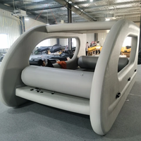 Offre Chaude : Bateau Gonflable DWF Tout-Électrique avec Moteur pour Jeux d'Eau Estivaux sur Lac et Océan, Bateau Solaire, Bateau Maison Gonflable