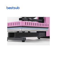 Presse à chaud coulissante BestSub 15x15 pour sublimation et impression DTF sur t-shirts – Vente en gros