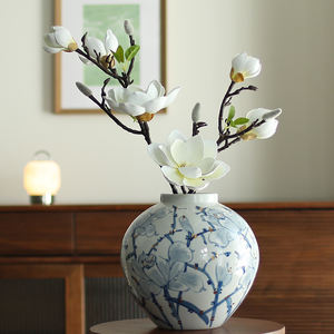 Nouvelle fleur artificielle en EVA <span class=keywords><strong>Yulan</strong></span>, toucher réaliste, pour la décoration de la maison, les mariages, les scènes, les allées, les arrangements floraux - Product Image 3