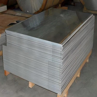 Plaques d'aluminium 5083 de 3 mm, 4 mm et 5 mm d'épaisseur avec dimensions 1200x2400, conçues pour les portes en aluminium