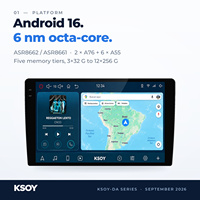 Stereo Auto KSOY-03 04 06 08 12 Radio Mobil Android Radio Mobil 2 Din Pemutar Multimedia Mobil 4G LTE Android 16