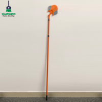 Brosse à plafond triangulaire réglable Yuanyng, balai à toile d'araignée, utilisation intérieure et extérieure, brosse en plastique pour plafond
