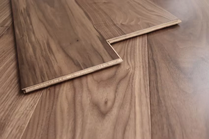 Planchers en bois multicouches Planche de noyer noir Plancher en bois lisse <span class=keywords><strong>Parquet</strong></span> <span class=keywords><strong>Profilé</strong></span> clic - Product Image 5