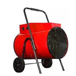 Halka şeklindeki ısıtma 15kw endüstriyel elektrikli fan ısıtıcı/sıcak hava üfleyici ısıtıcılar