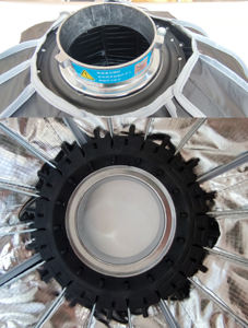 Boîte à lumière parabolique à bouche profonde de 90 cm Baorong pour éclairage vidéo, flash, lampe stroboscopique, boîtes à lumière photo - Product Image 5