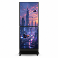 Pantalla LED P2 Plegable para Interiores, Alta Resolución, Unión sin Costuras, Diseño Ligero, Fondo de Escenario Flexible, Comercial