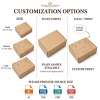 Boîte en papier kraft personnalisée, carton alimentaire pliable pour l'emballage de gâteaux d'anniversaire et de cadeaux