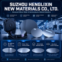 Wafer Silikon Poles Henglixin 300 mm untuk Penelitian Semikonduktor Pengembangan Perangkat Pesan diutamakan (Pre-Order) Ulasan Spesifikasi Teknis
