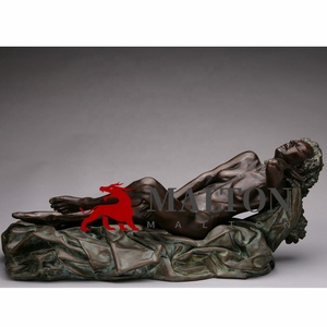 Escultura de Dama con <span class=keywords><strong>Motor</strong></span> de Bronce para Exteriores, 130 cm de Altura, Fundición e Impresión Digital, Personalizable para Arte y Coleccionismo, Marca MALTON - Product Image 5