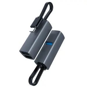 핫 세일 재고 5 1 C 적응 Usb 3.0 어댑터 허브