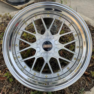 ล้อแม็<span class=keywords><strong>ก</strong></span>ซ์ RSII RS2 ขอบลึก 17" 18" 19" 20" 21" 22" 5x112 5x120 5x114.3 สำหรับ <span class=keywords><strong>Bbs</strong></span> BMW M3 M4 Benz Audi Porsche - Product Image 3