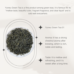 Cinese sfuso tè verde forte Aroma di castagno dolce rinfrescante gusto dolce a lunga durata nobile ricche bustine borse - Product Image 2