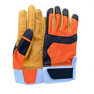 Premium Leather Baseball Batting Gloves 2025 Top Selling Long Cuff Baseball Batting Gloves Manufacturer & Supplier - Product Image 1