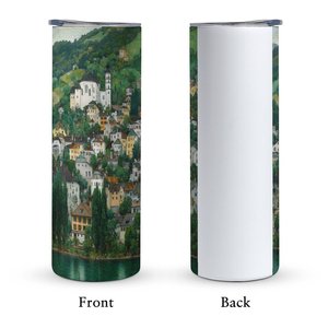 Gobelet isotherme en acier inoxydable 20oz à double paroi, personnalisable avec logo, pour vente en gros, compatible porte-gobelet de voiture - Product Image 3