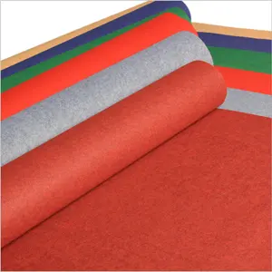 Alfombra de PVC con estampado de plástico rojo, rollo de alfombrilla de secado rápido para habitación