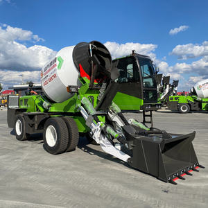 Camion malaxeur <span class=keywords><strong>à</strong></span> béton diesel autochargeur SQMG 3,5 m³ 270 °   Bétonnière <span class=keywords><strong>à</strong></span> rotation bidirectionnelle pour la construction - Product Image 2