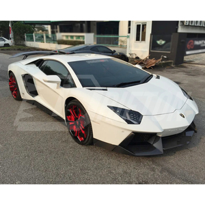 Para Lamborghini Aventador LP700 2011-2015 NOV Style Dry Carbon Fiber Front Side Splitter - Product Image 5